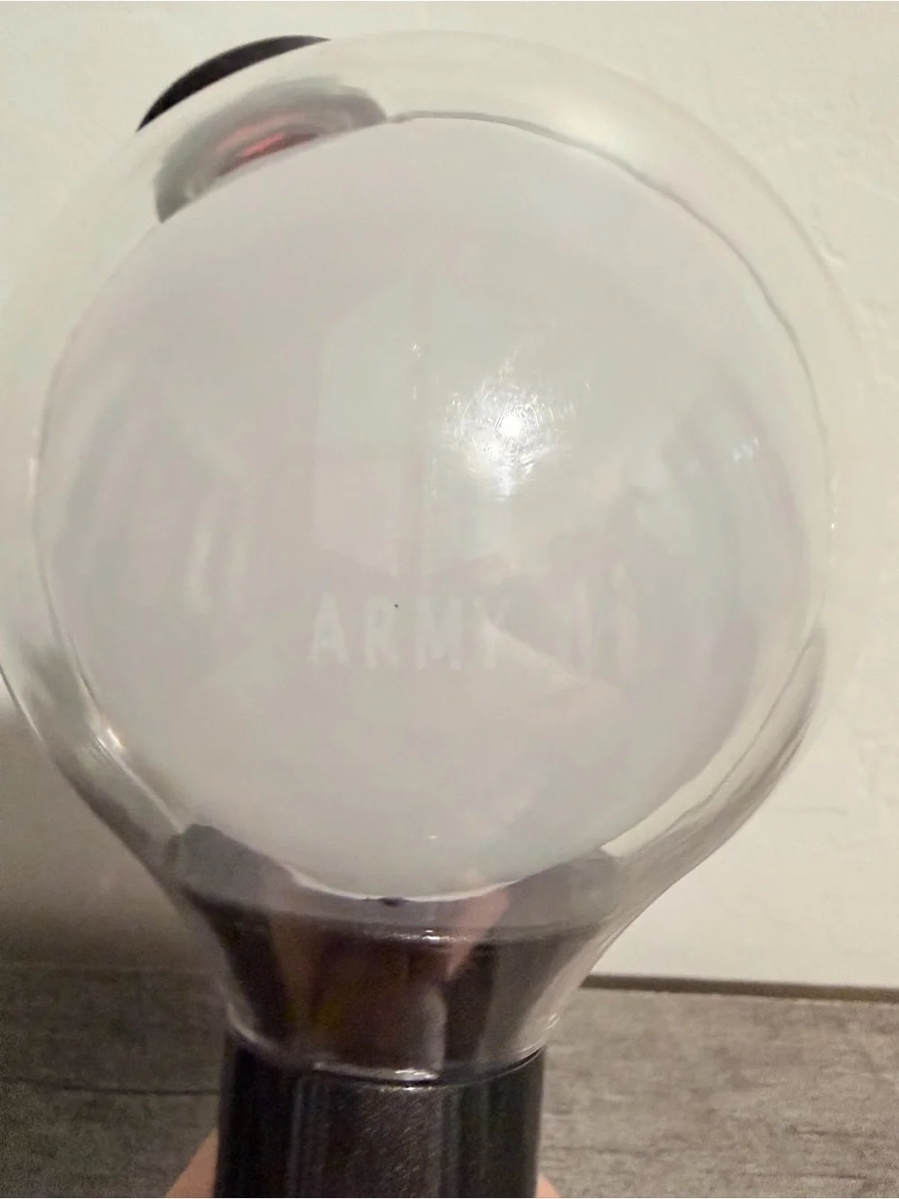 BTS Official Lightstick Army bomb edition(MOS) app connected  - Black